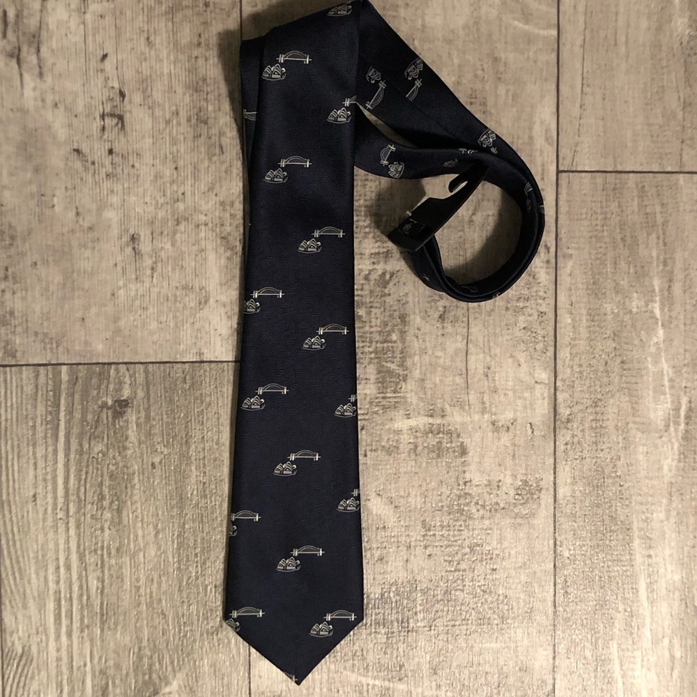 Australia by John & Lois Retro Sydney Tie Navy